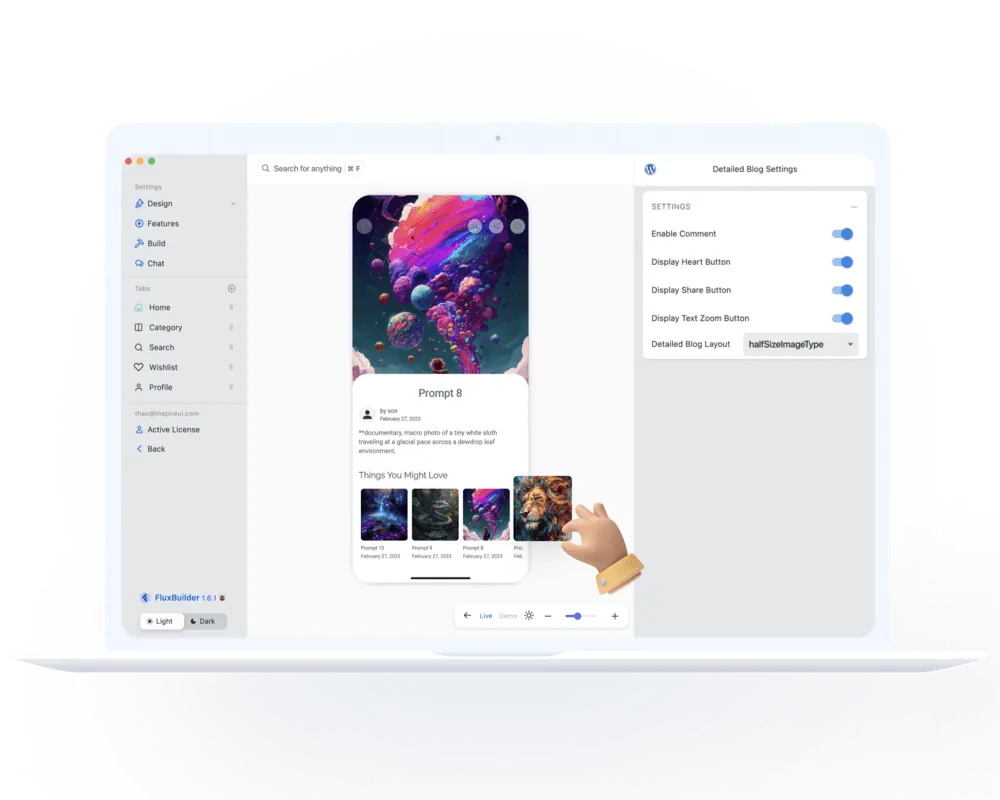 Intuitive Drag & Drop Interface