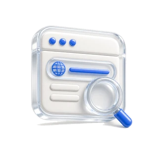 Read your store clay 3D liquid-glass icon